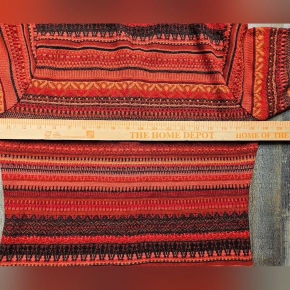 Baby Alpaca Cardigan Sweater Women's Large Made in Peru - Picture 9 of 9